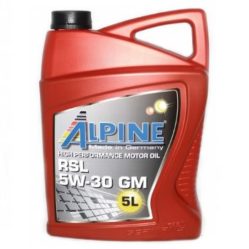 Масло моторное Alpine RSL 5W30 GM 5л
